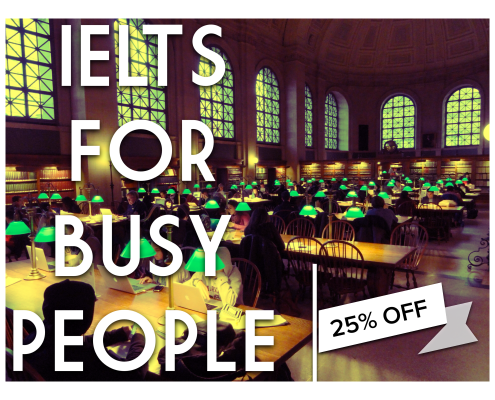 IELTS for busy people